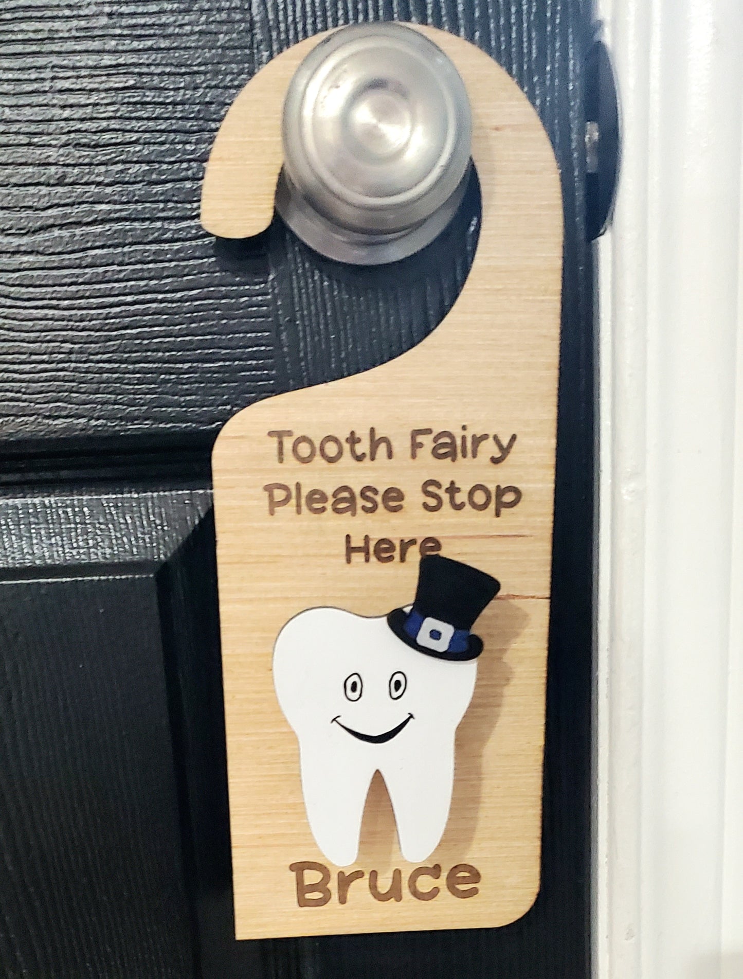Tooth Fairy Door Sign -Custom
