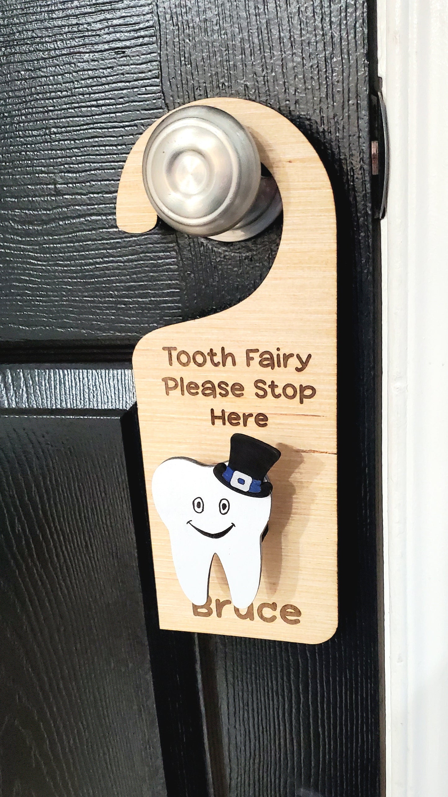 Tooth Fairy Door Sign -Custom