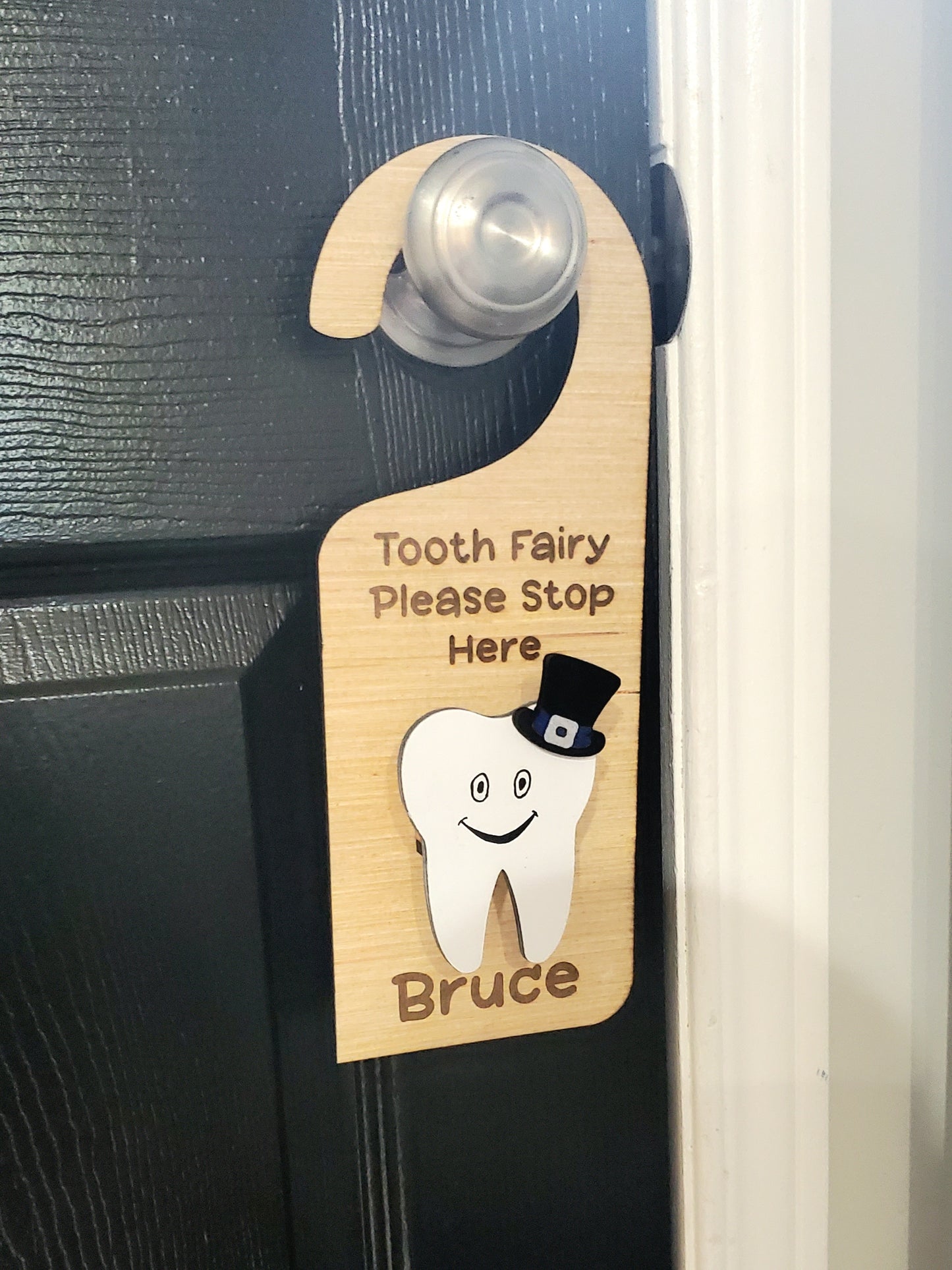 Tooth Fairy Door Sign -Custom