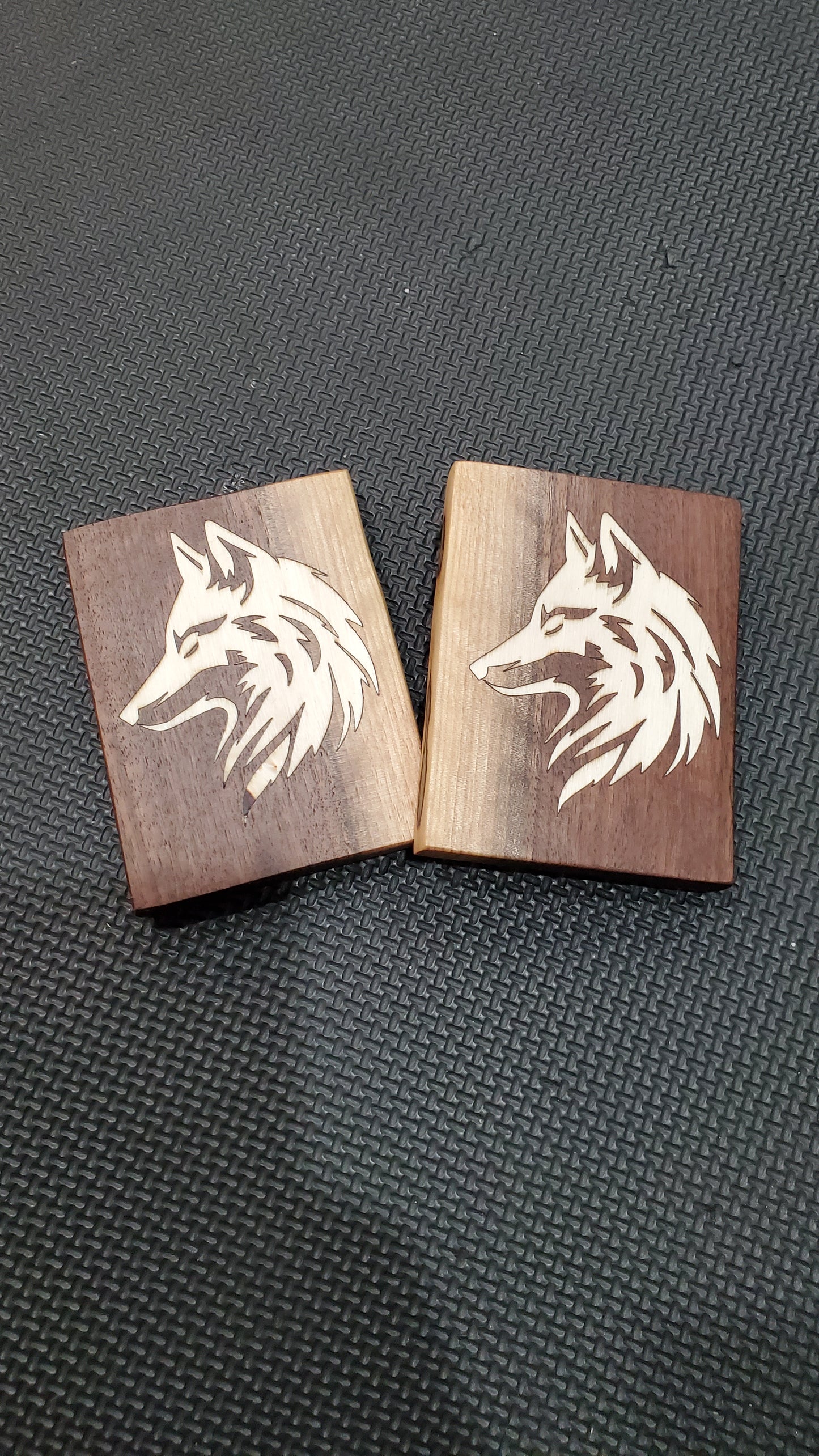 Inlay Walnut Coasters