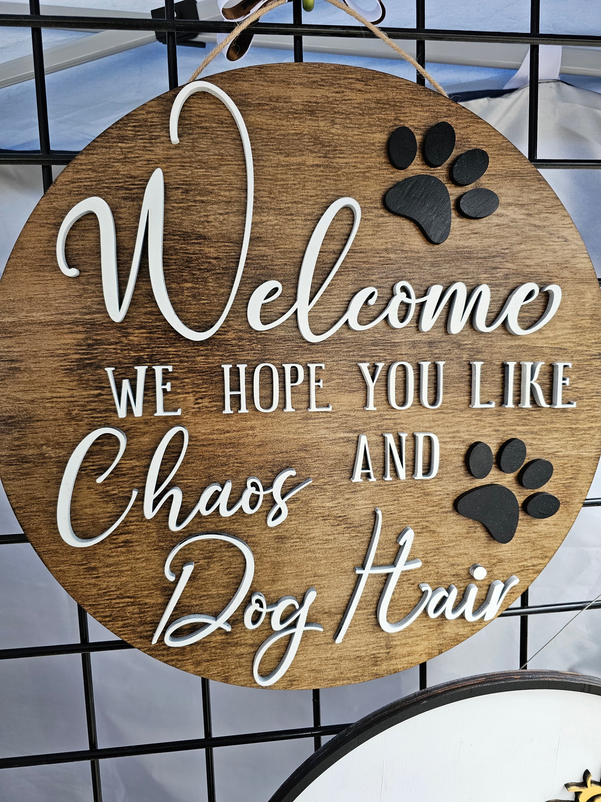 Door Hanger, Welcome Sign