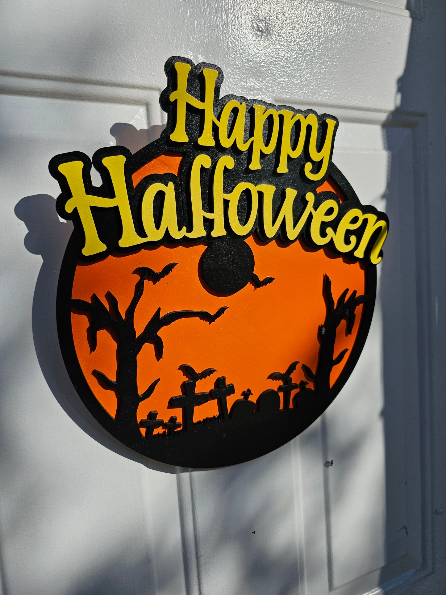 Halloween Door Sign